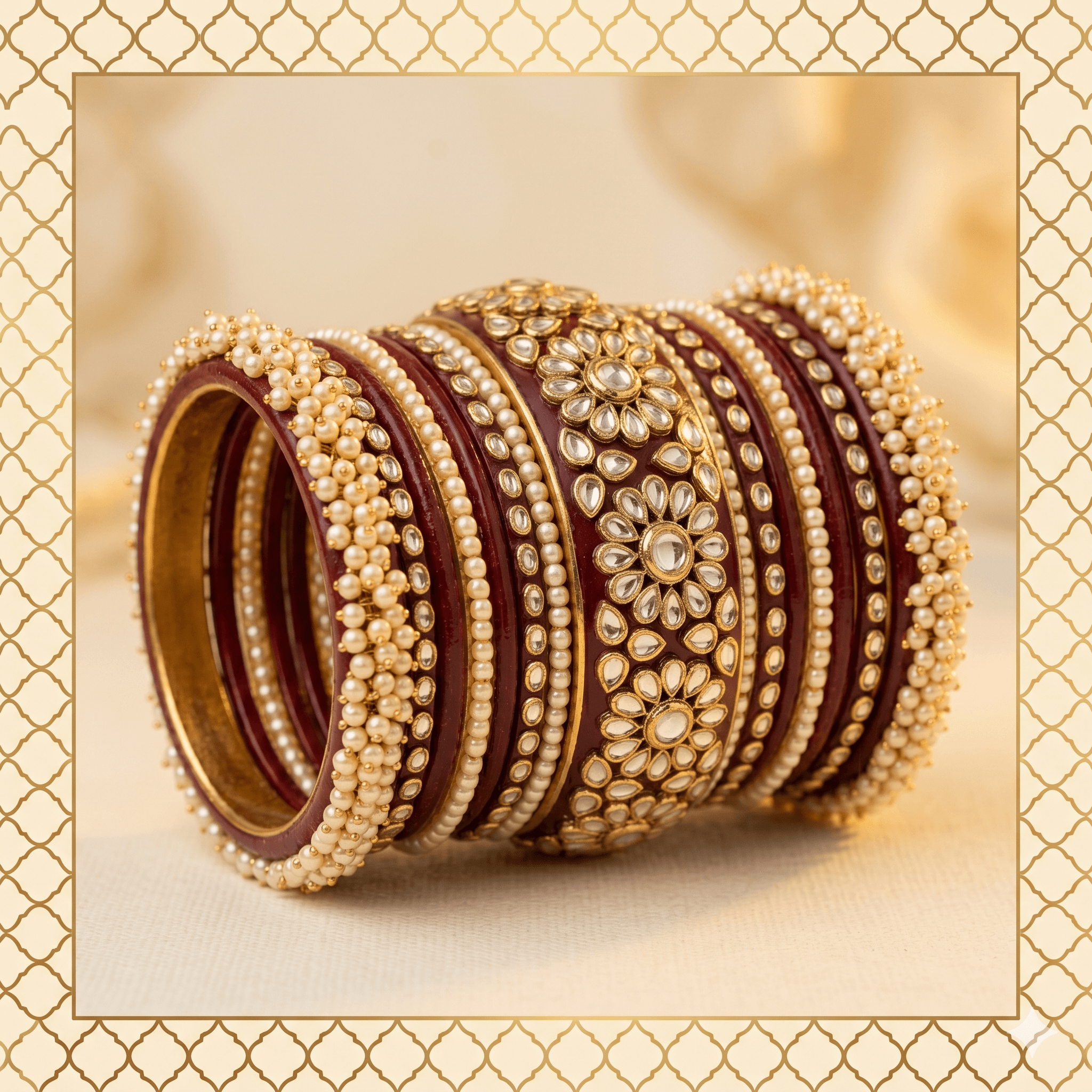 Bridal Lac Kundan Set