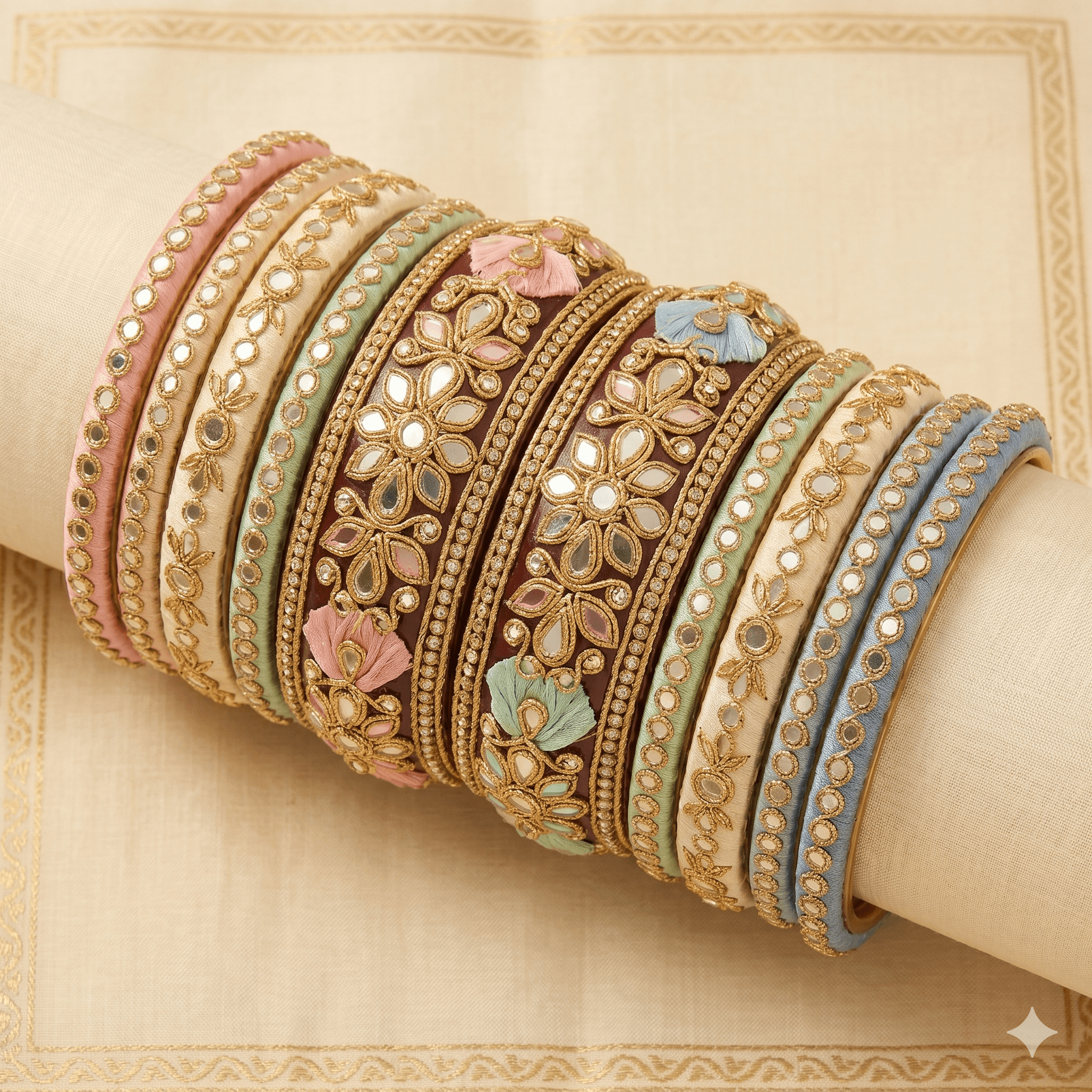 Gota Patti Lac Bangles