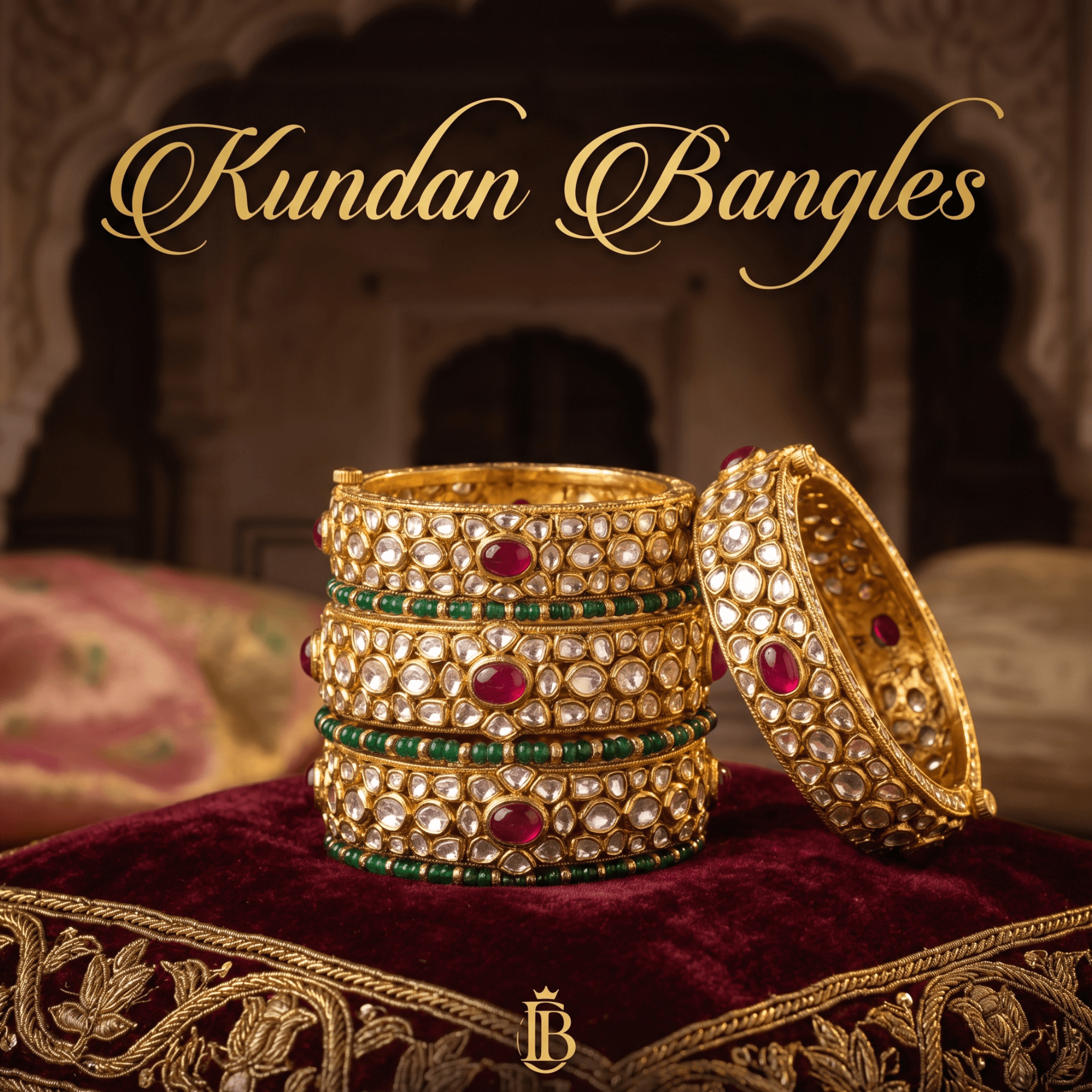 Kundan Bangles