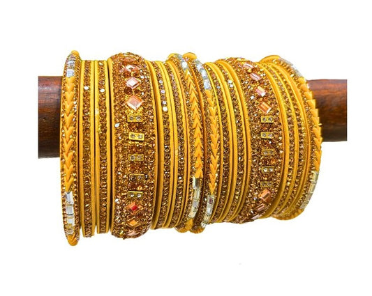 YELLOW WEDDING BANGLES SET Y-2