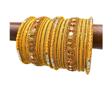 YELLOW WEDDING BANGLES SET Y-2