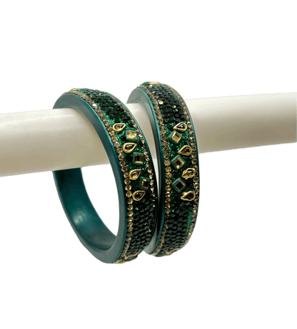 Cold Laakh Kade 6Line,DG-4,C-DARK GREEN - IB Collection