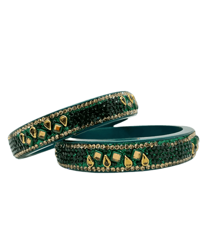 Cold Laakh Kade 6Line,DG-4,C-DARK GREEN - IB Collection