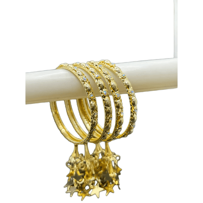 Metal bangles chudi,DG-2,C-GOLD COLUR - IB Collection